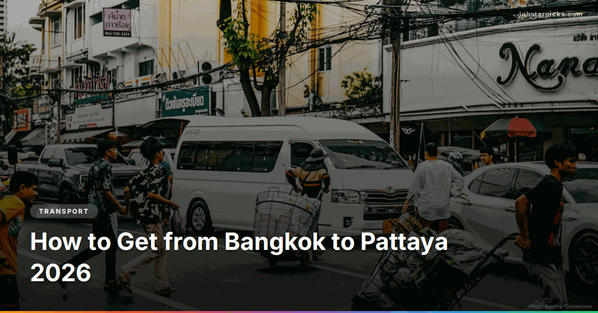 How to Get from Bangkok to Pattaya: 2026's Fastest Options